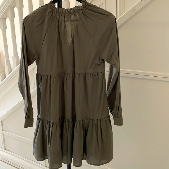 BB DAKOTA STEVE MADDEN BNWOT cotton khaki dress - Picture 5 of 5
